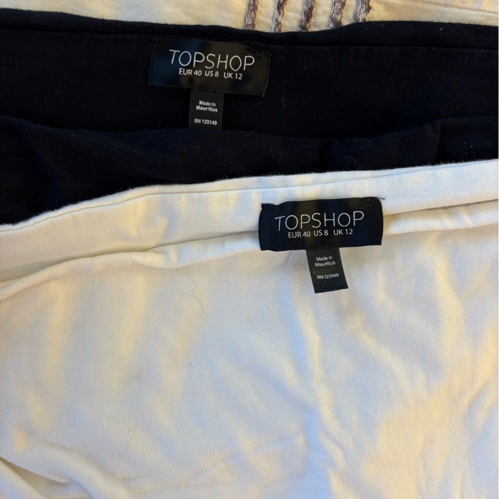 Topshop Black and White Shirt Set - Picture 2 of 2
